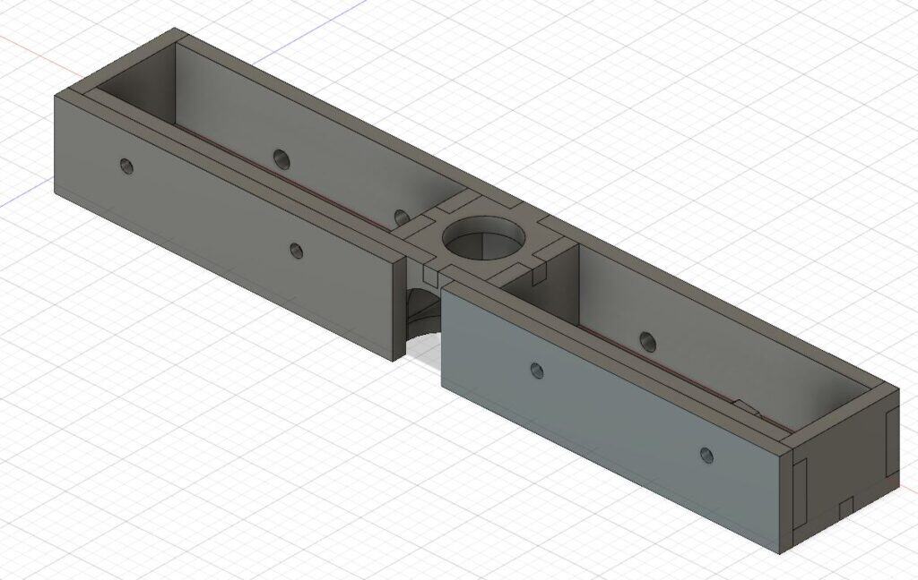 Fraesanschlag-Fusion360-3d-modell-1024x648 DIY Fräsanschlag für die Bosch GTS 10 XC | Bausatz mit CNC aus Siebdruckplatten erstellt