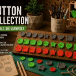 Button Collection – 3D-gedruckte Knöpfe in vielen Formen und Farben von NextNest