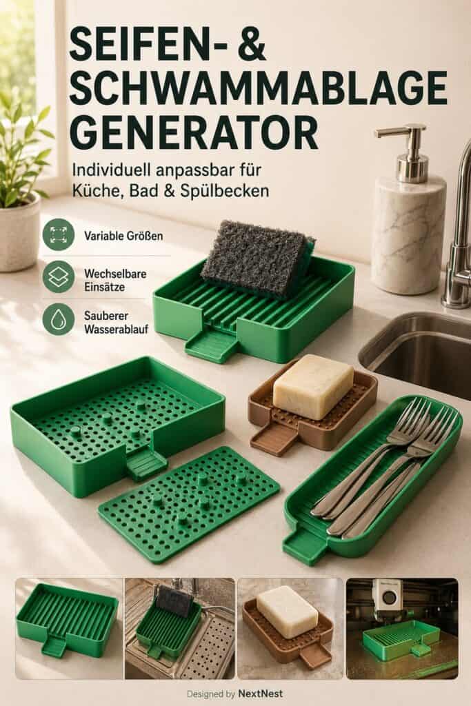 seifen-schwammablage-generator-varianten-3d-druck-683x1024 Seifenschale selbst drucken: der Generator für Bad, Dusche und Spüle