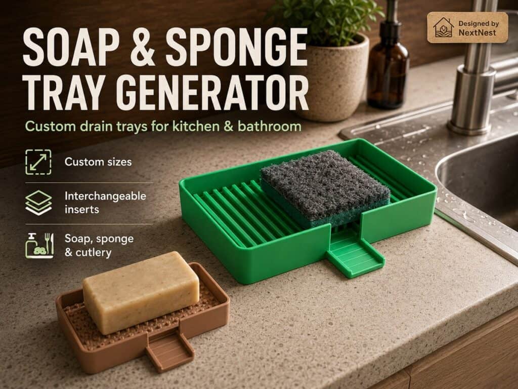 soap-sponge-tray-generator-3d-druck-nextnest-1024x768 Seifenschale selbst drucken: der Generator für Bad, Dusche und Spüle